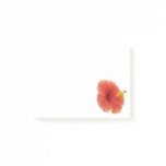 Orange Hibiscus Tropical Flower Post-it Notes