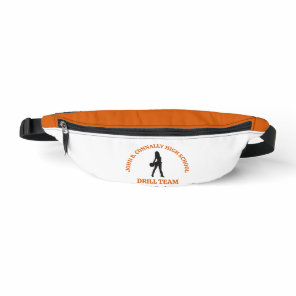 Orange High School Drill Team Dancer Personalized Fanny Pack