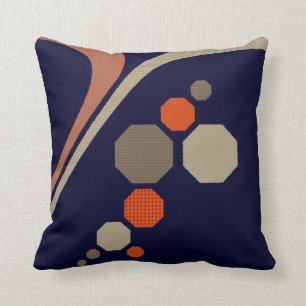 Orange Honey Customizable Throw Pillow