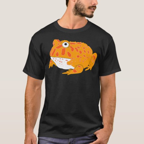 Orange Horned Frog T_Shirt