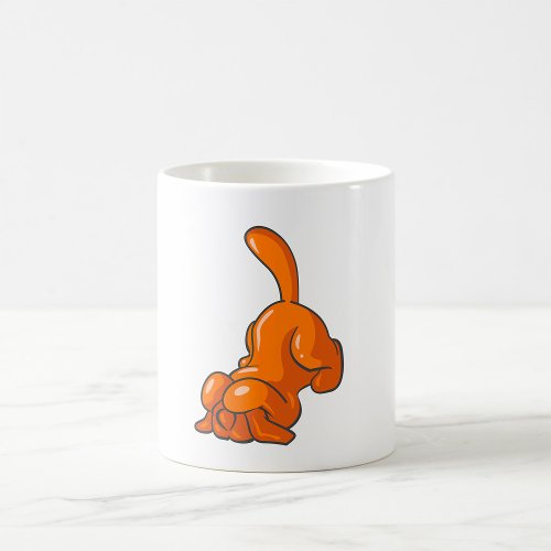 Orange Hound Dog Coffee Mug