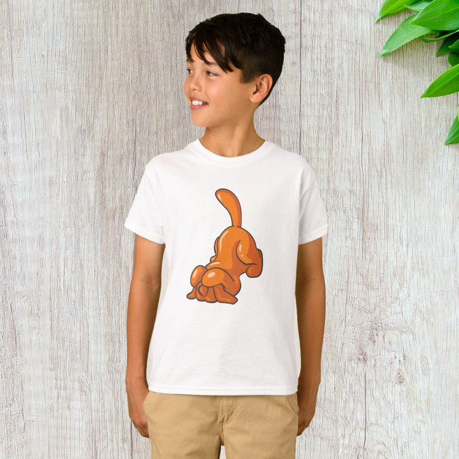Orange Hound Dog T-Shirt (Creator Uploaded)