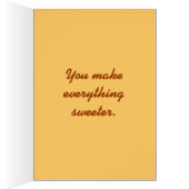 Orange Ice Cream Card (Inside (Right))