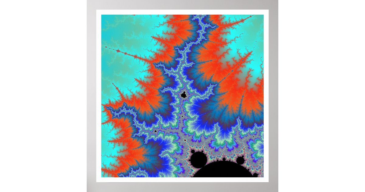 Poster Inversion Orange Inversion Poster | Zazzle