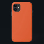 Orange iPhone 11 Case Tough Minimal Style<br><div class="desc">Protect your phone in bold minimalist style with this sleek orange tough case made for modern everyday life. Make your phone stand out with this stylish orange iPhone 11 case designed for people who love minimalist aesthetics and reliable everyday protection. The rich vibrant orange finish creates a bold modern statement...</div>