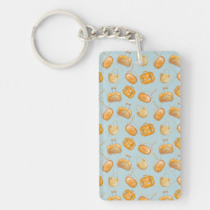 Orange Juice Keychain