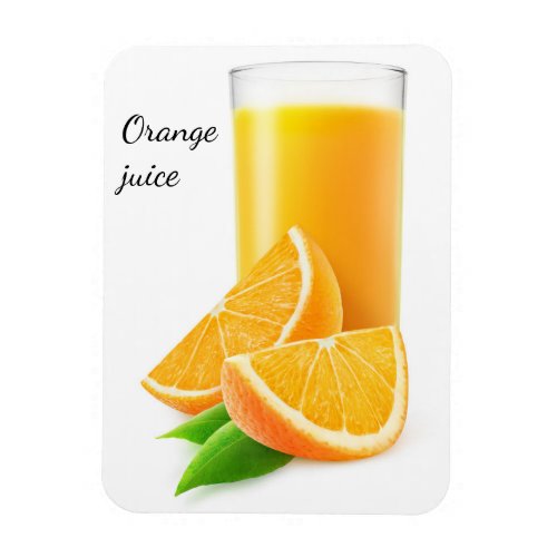 Orange juice magnet