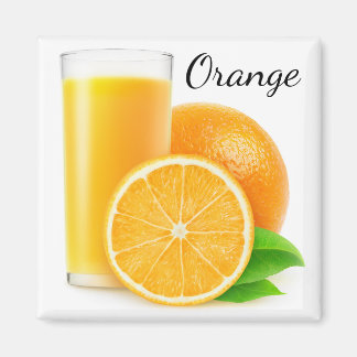 Orange juice magnet