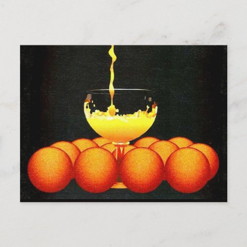Orange Juice  Oranges  Mark Edward Westerfield Postcard