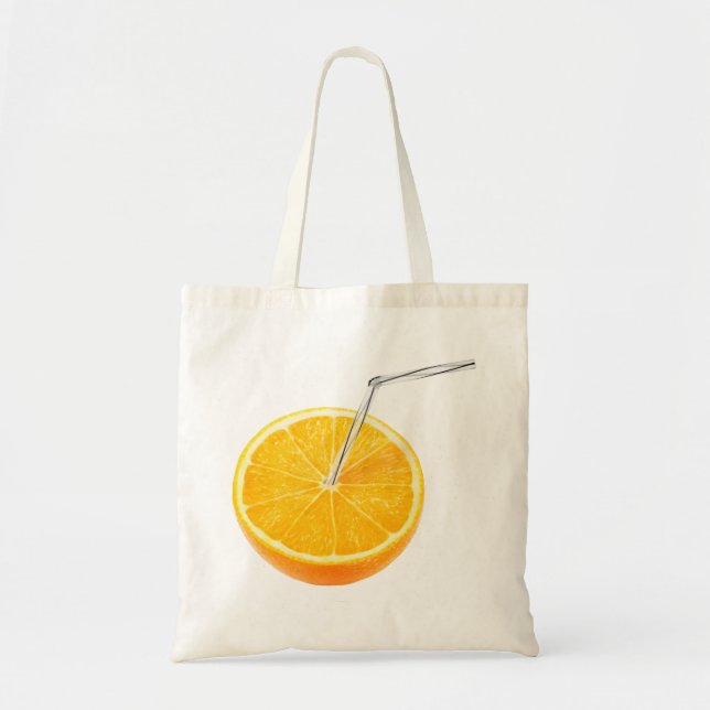 Orange juice tote bag (Front)