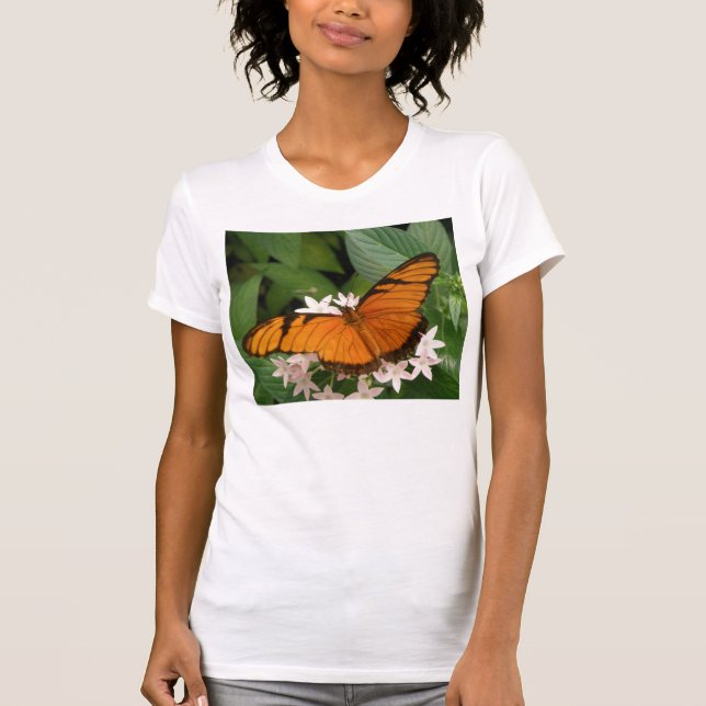 Orange Julia Butterfly T Shirt (Front)