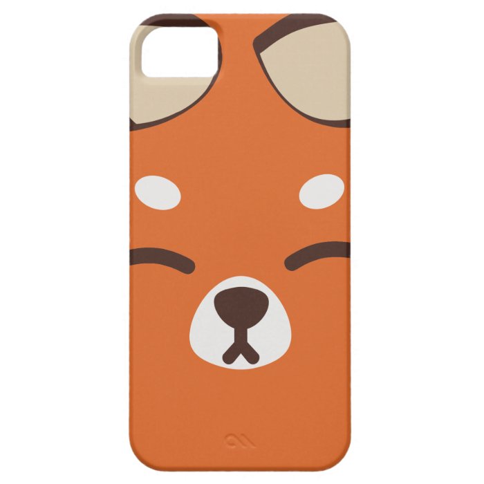 Orange Kitsune Fox iPhone 5 Cover