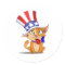 Orange Kitten 4th Of July