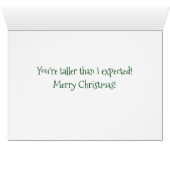 Orange Kitten Wearing Christmas Scarf (Inside Horizontal (Bottom))