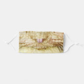 Orange Kitty Adult Cloth Face Mask (Front, Folded)