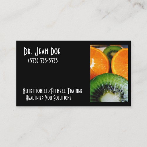 Orange_kiwi2 Business Card Templates