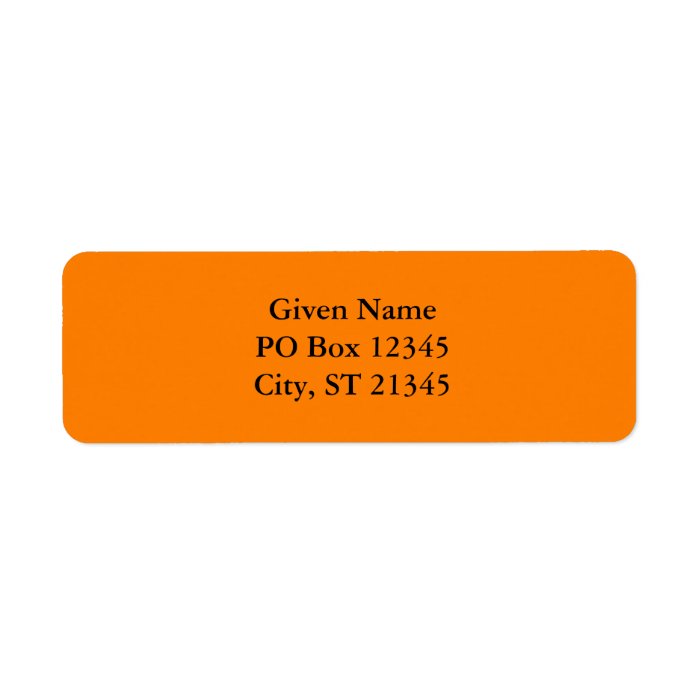 orange label shops