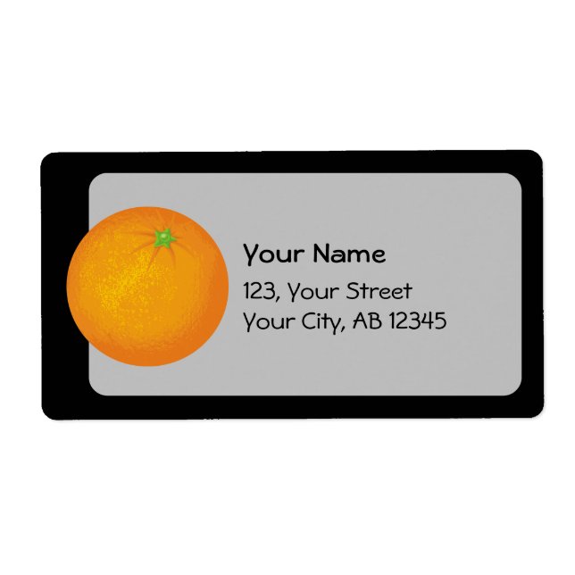 Orange Label (Front)