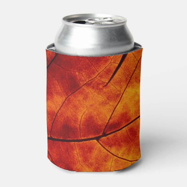 ORANGE LEAF CAN COOLER (Can Front)