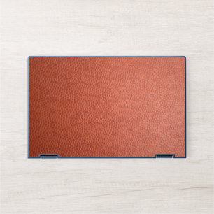 Orange Leather HP Elite Dragonfly Notebook Skin