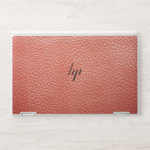 Orange leather HP EliteBook X360 1030 G3/G4 Laptop Skin