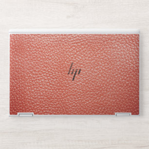 Orange leather HP EliteBook X360 1040 G5/G6 Laptop Skin