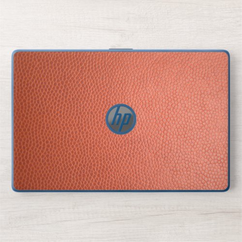 Orange Leather HP Notebook 15_dw0091nr HP Laptop Skin