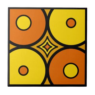 Orange & Lemon Ceramic Tile