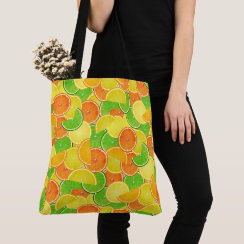 Orange Lemon Lime Tote Bag