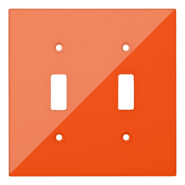 Orange Light Switch Cover (Front)