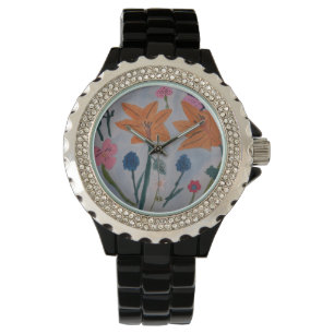 Orange Lilies Watch