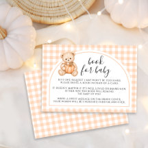 Orange Little Pumpkin Teddy Book For Baby Shower
