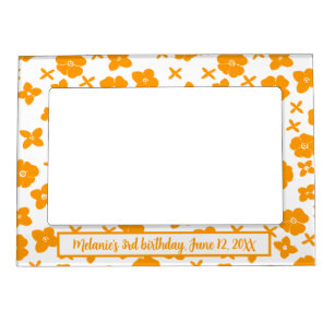 Orange Magnetic Picture Frame