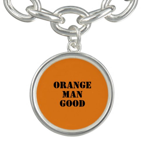 Orange Man Good 45th President Donald Trump Bracelet
