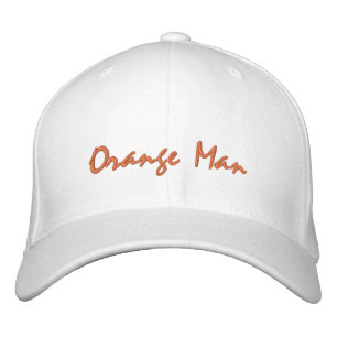 Orange Man Trump Embroidered Hat