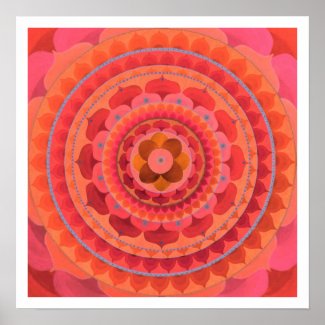 Orange Mandala