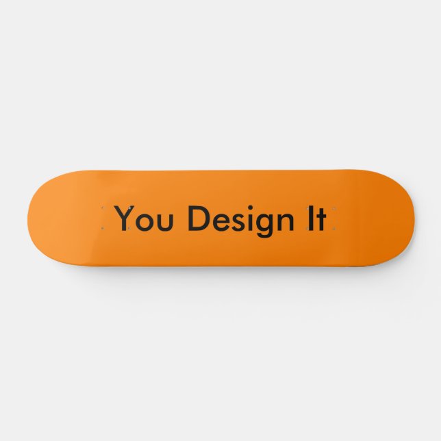 Orange Mandarin Skateboard (Horz)