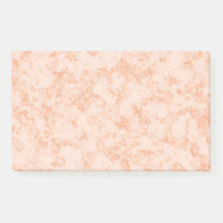 Orange Marble Post-It Notes