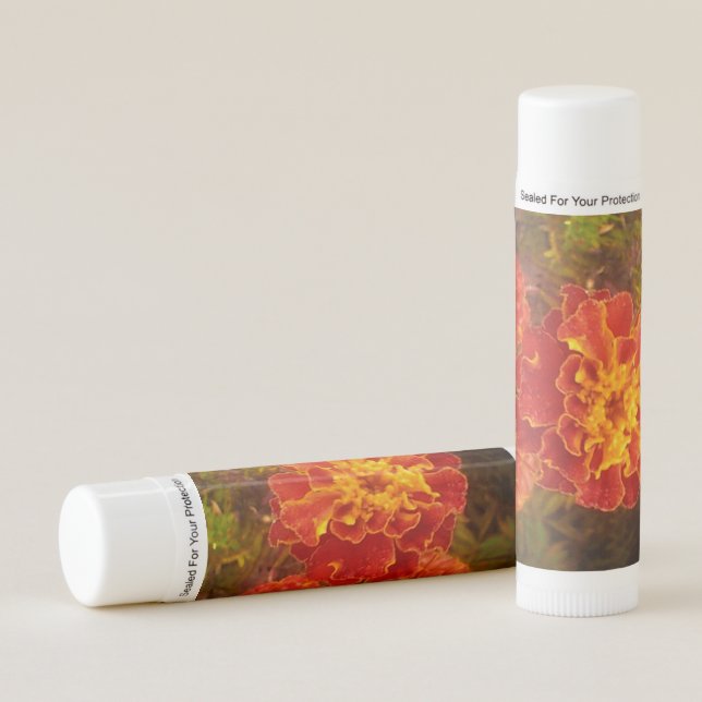 Orange Marigold Morning Fall Dew Lip Balm (Front)