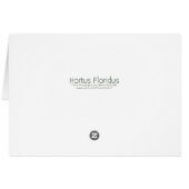 Orange Marigold | Orangefarbene Ringelblume Cards (Back Horizontal)