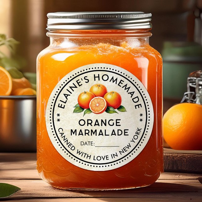 Orange marmalade custom sticker with oranges (Creator Uploaded)