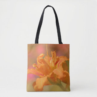 Orange Marmalade - Kwanso Daylily Tote Bag