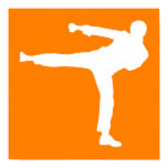 Orange Martial Arts Poster Orange Martial Arts Poster