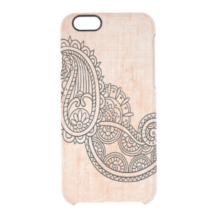 Orange Mehndi Motif Uncommon iPhone 6 Case