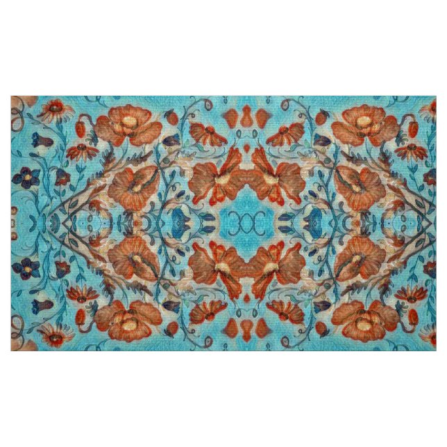 Orange Melody Fabric (Fat Quarter)