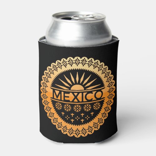 Orange Mexico Papel HHM Can Cooler