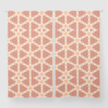 Orange Modern Abstract Geometric Pattern