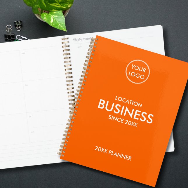 Orange Modern Custom Business Planner (Creator Uploaded)