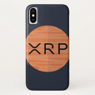 Orange moon Ripple XRP phone case