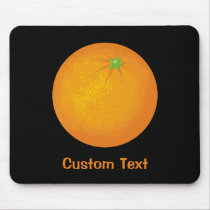 Orange Mouse Pad